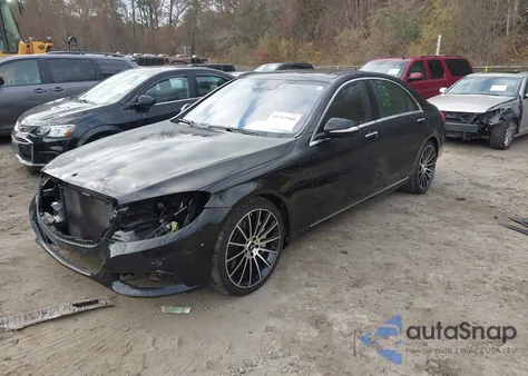 2015 Mercedes-Benz S 550 4Matic из США, поврежденный, VIN WDDUG8FB3FA201873